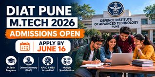 DIAT Pune M.Tech Admission 2026-27 Open @diat.ac.in